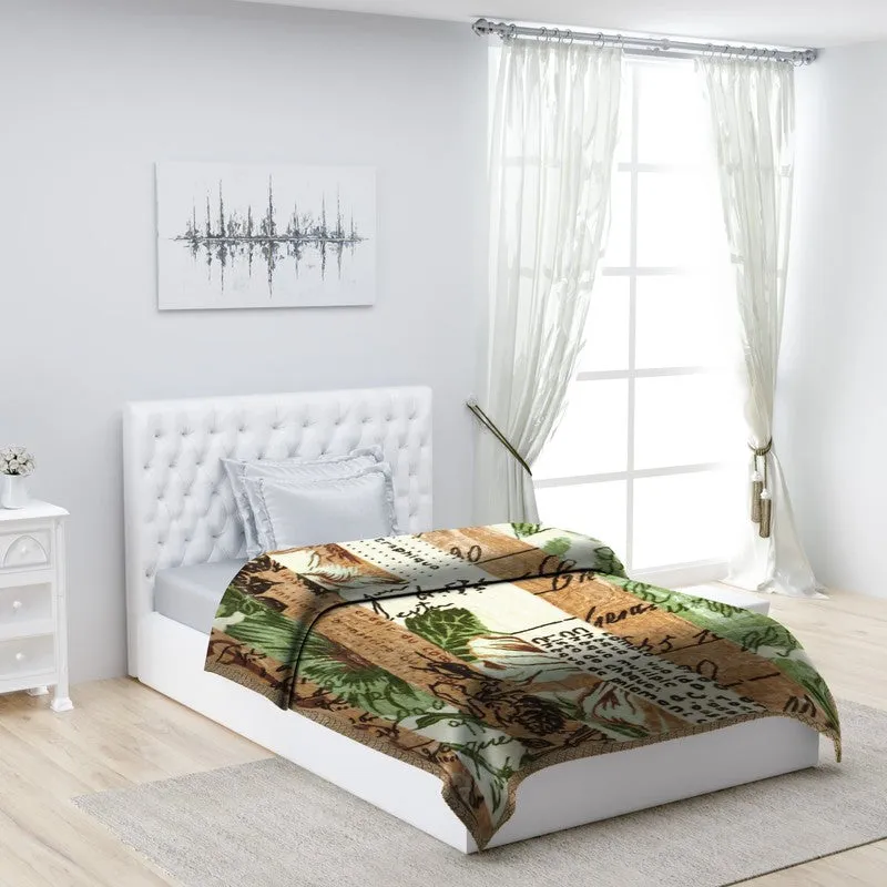 Monte Carlo Verdant Voyage Blanket - 1022 GSM media 1