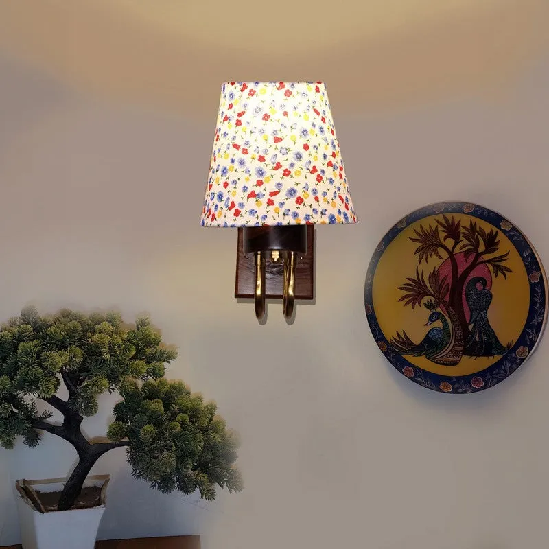 Gilded Arch Decorative Cotton Wall Lamp media 4