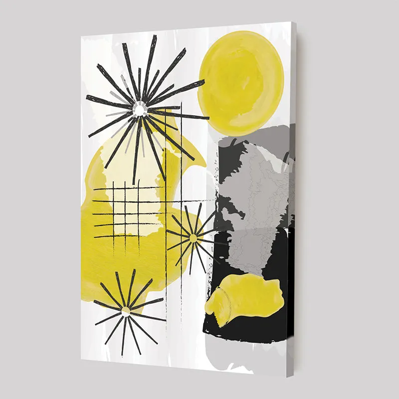 Cracker Play Abstarct Canvas Wall Painting media 4