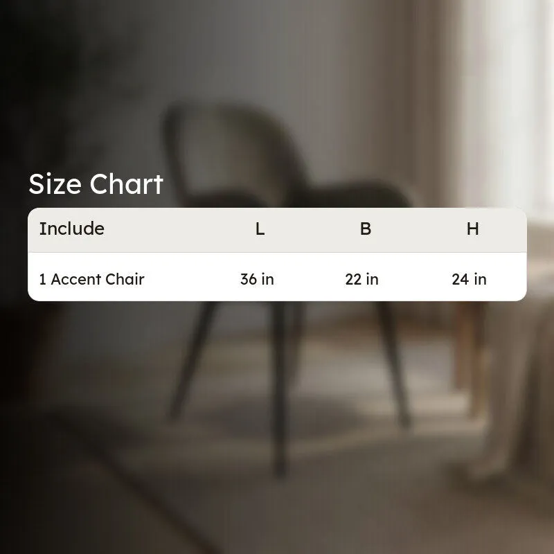 Fernix Metal Accent Chair - Grey media 7