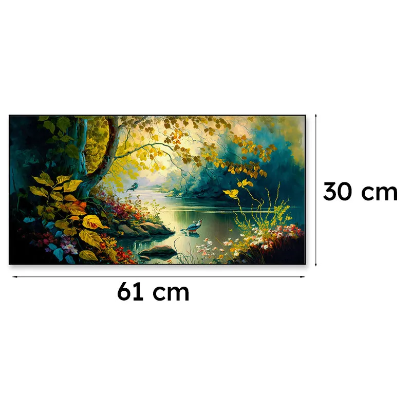 Lone Lamina Canvas Wall Painting media 11
