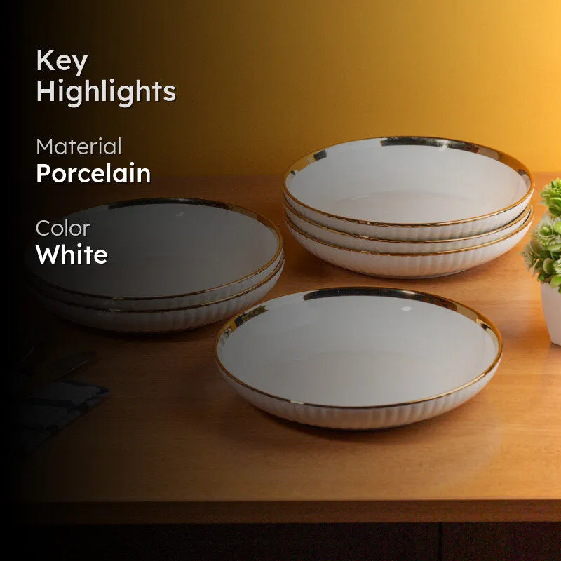Snow Glaze Quarter Plate - Set Of Two media 2
