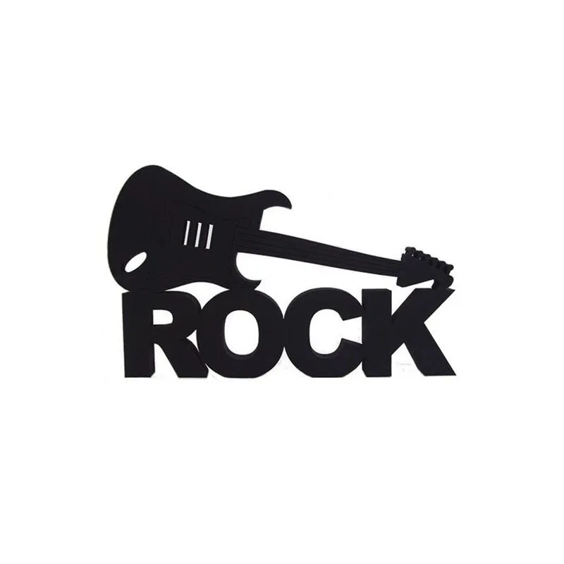 Rock Music Black Iron Wall Accent media 3