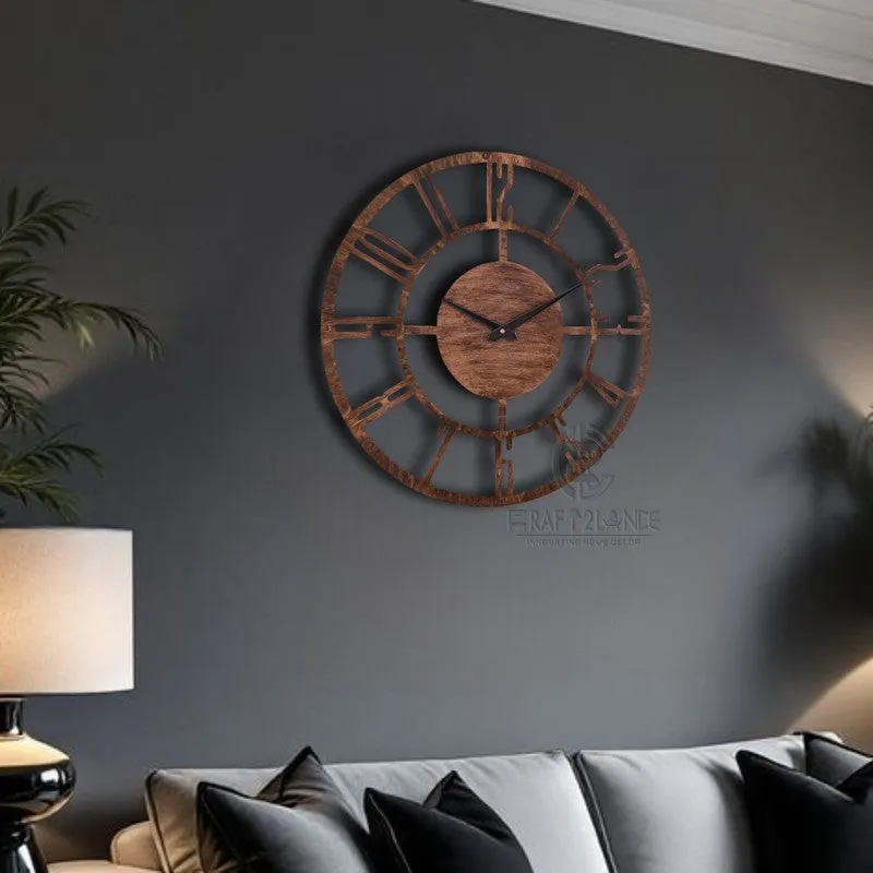 Motion Silent Wall Clock - Bronze media 7