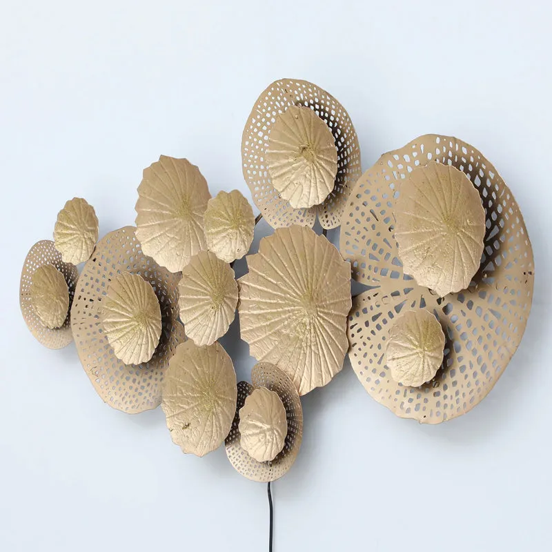 Gilded Forms Iron Wall Accent media 4