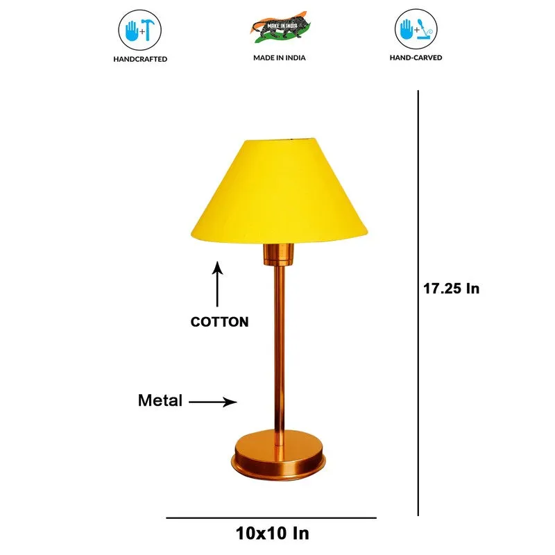 Kavira Rion Metal Table Lamp - Yellow media 8