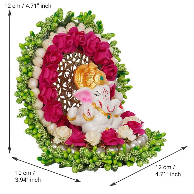 Shri Vinayaka Polyresin Idol - Multicolor media 4