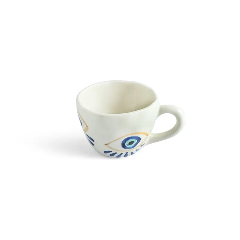 Evil Ceramic Coffee Mug (260 mL Each) - Set Of Four media 4