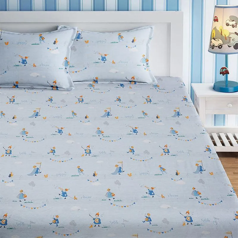 Skye Kids Cotton Bedsheet - 210 TC media 4