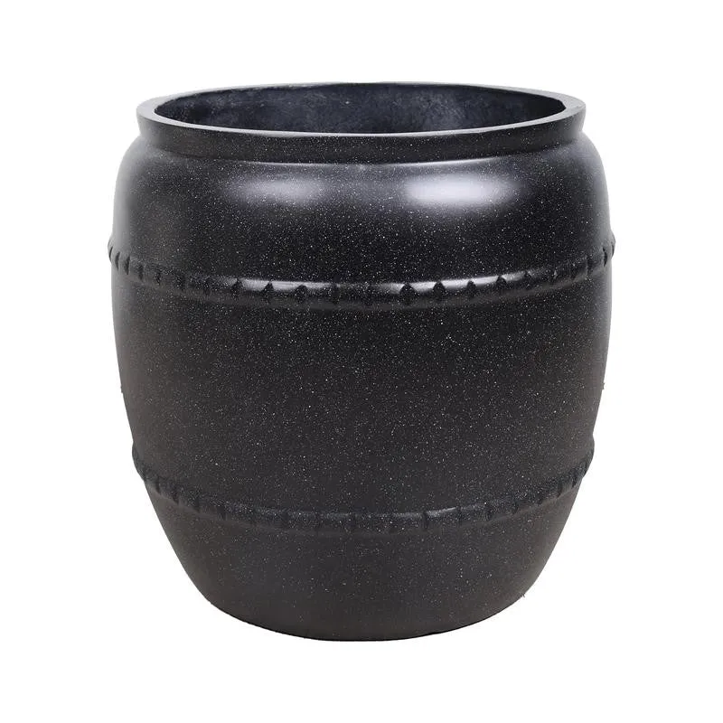 Nerith Floor Planter - Black media 6
