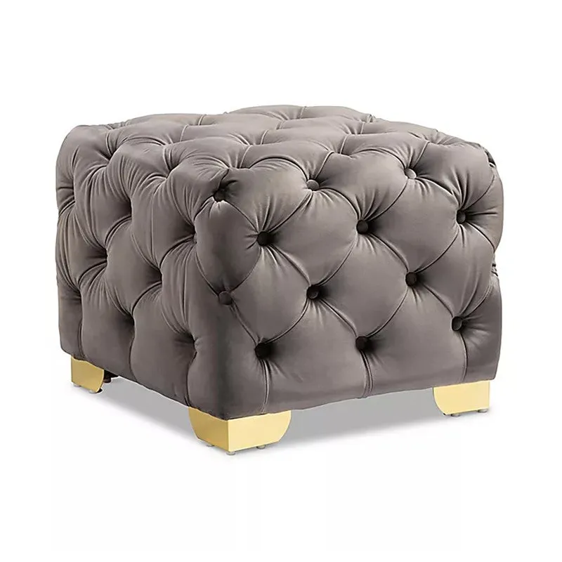 Averon Pluffa Ottoman - Grey media 3