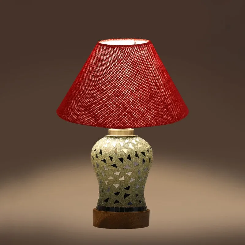 Serelle Wooden Table Lamp - Multicolor media 7