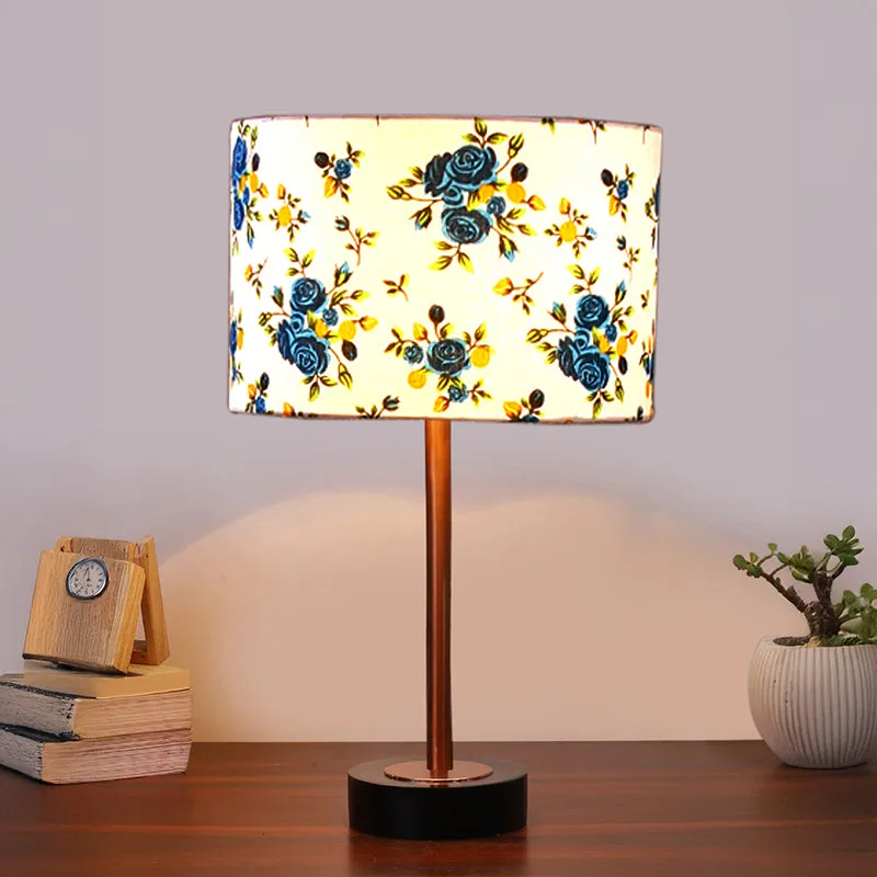 Fleura Wooden Table Lamp - Multicolor media 2