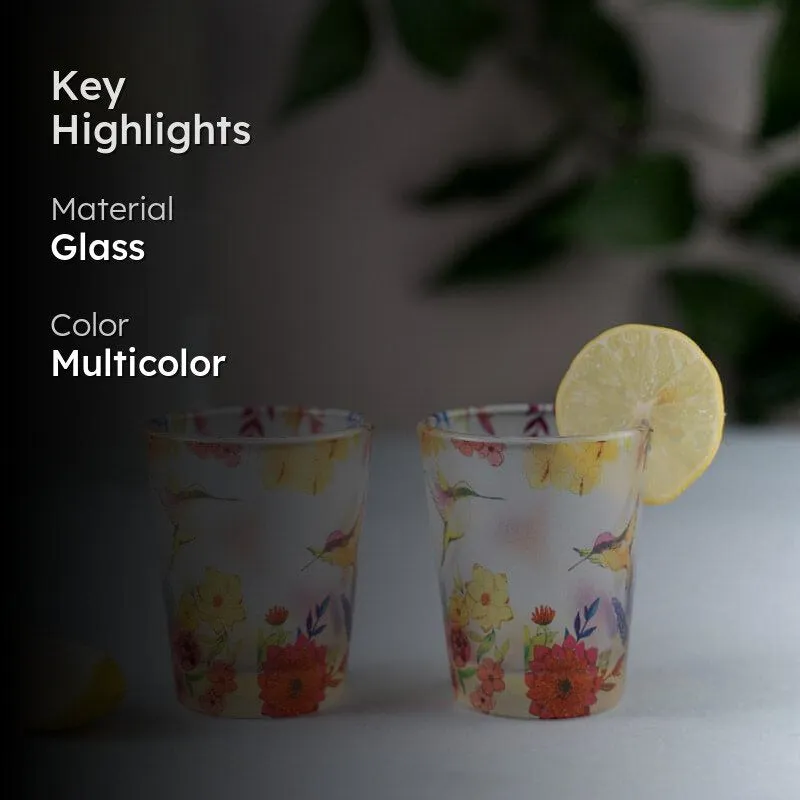 Humming Bliss Frosted Shot Glass (30 ml) - Set Of Four media 2
