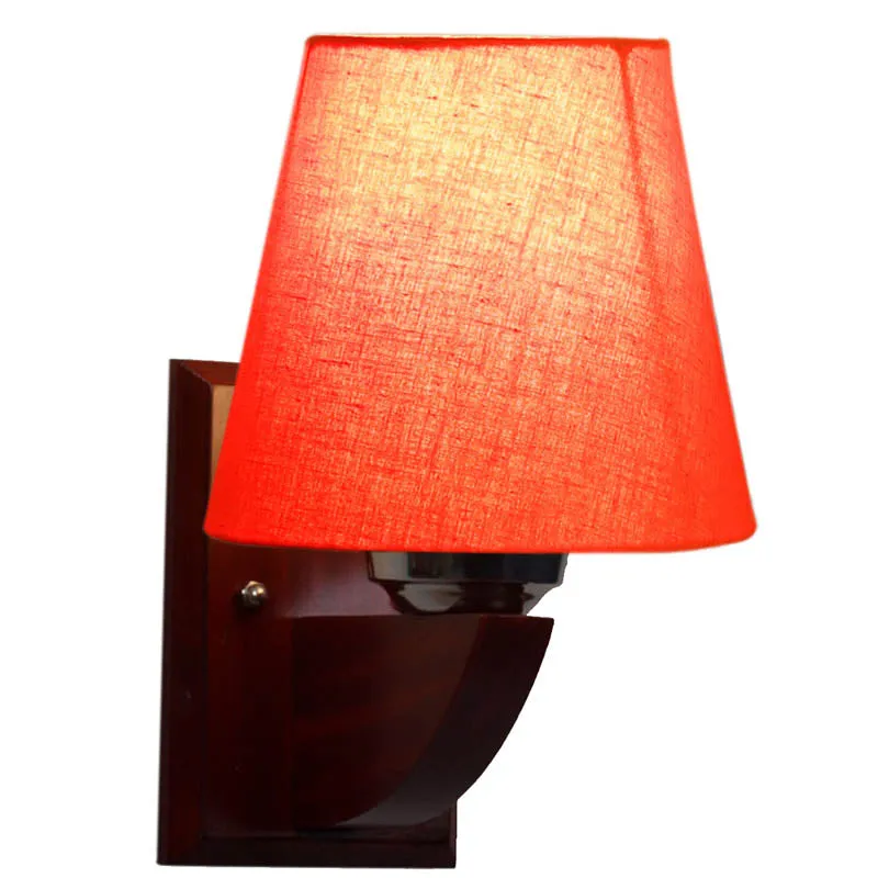 LightFawn Conical Wooden Wall Lamp media 4