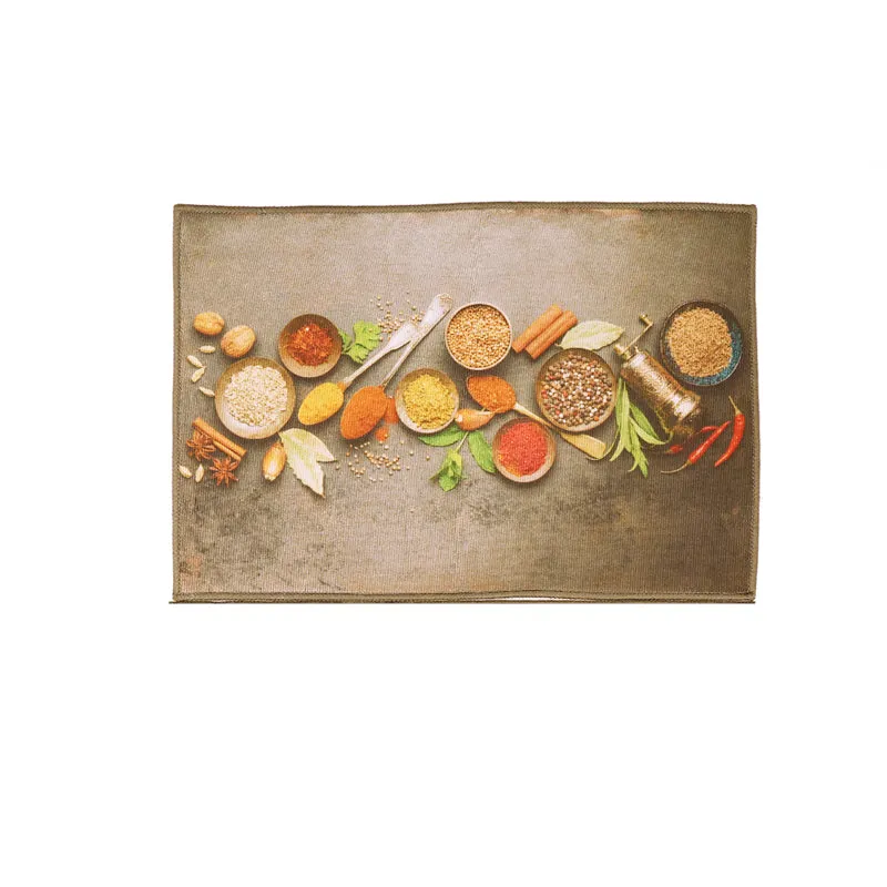 Southern Spice Nylon Kitchen Nylon Runner Rug - Set Of Two media 4