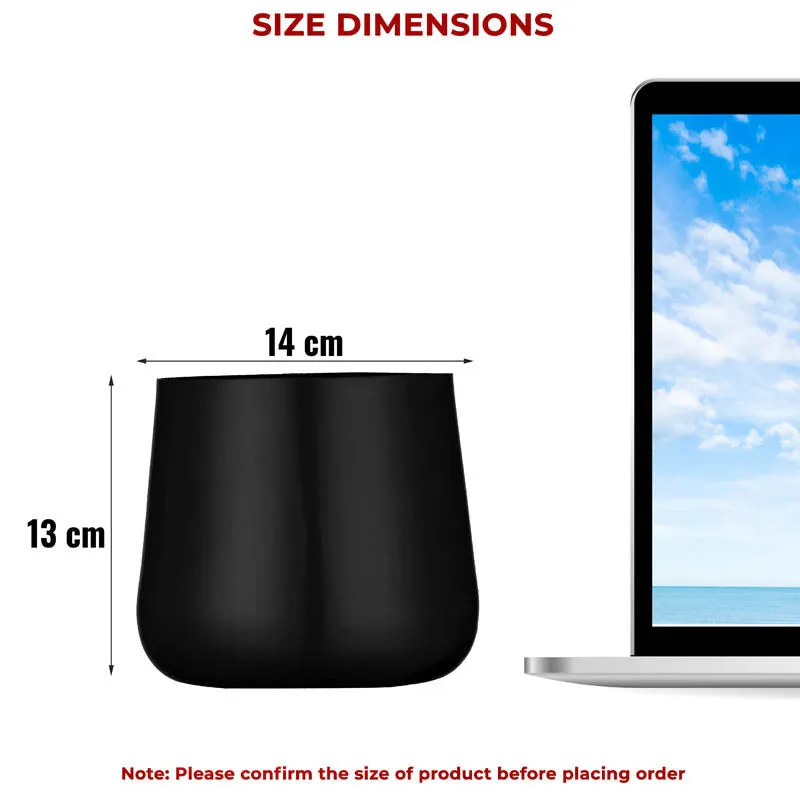 Melva Handcrafted Planter - Black media 3
