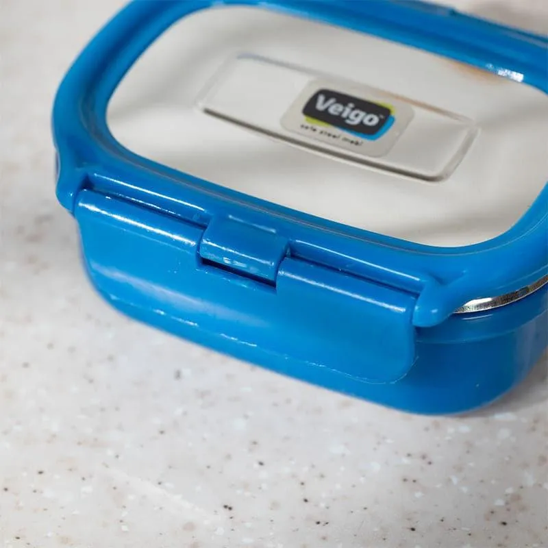 Arenda Microwave Safe Lunch Box (Dark Blue) - 150 mL media 4