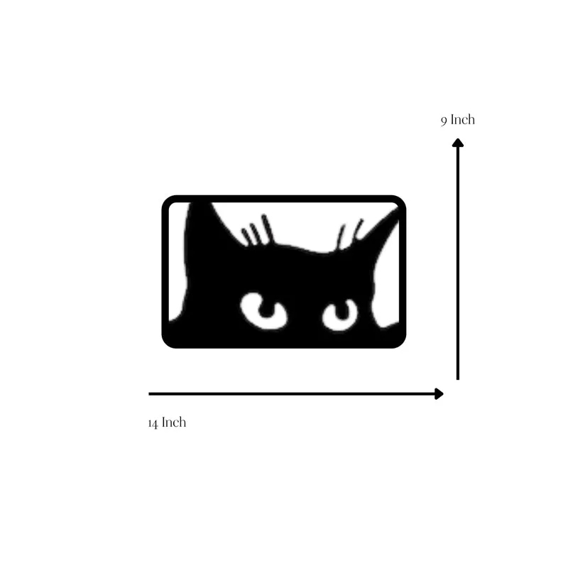 Peeking Cat I Iron Wall Accent media 5