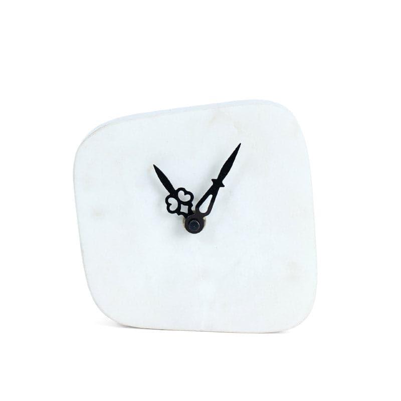 Estora Hand Crafted Marble Table Clock media 6