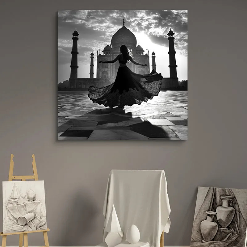 Silhouett Taj Wall Art media 4