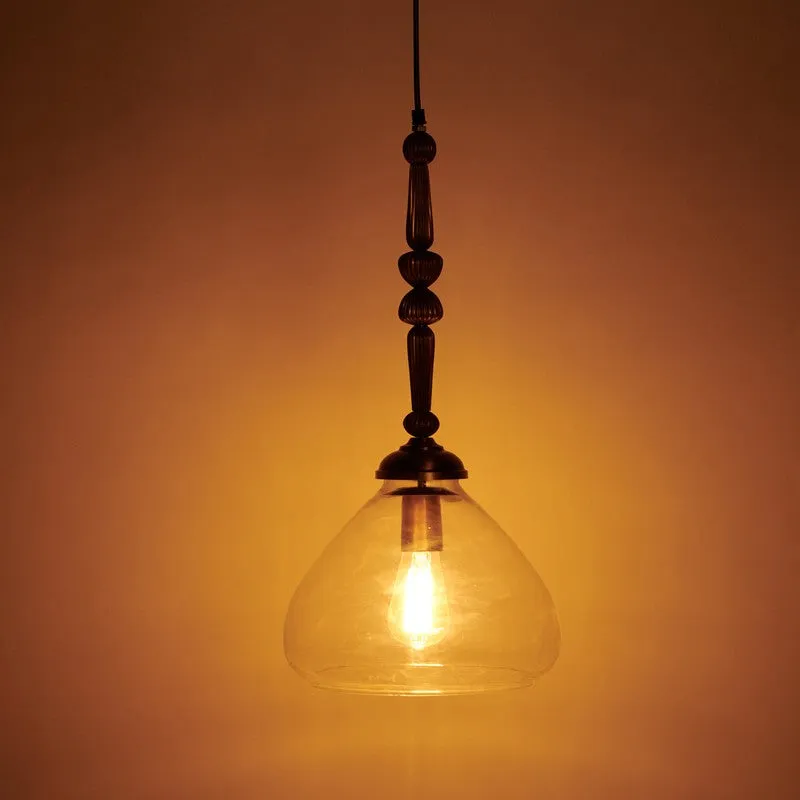 Kurasi Drop Glass Ceiling Lamp media 3