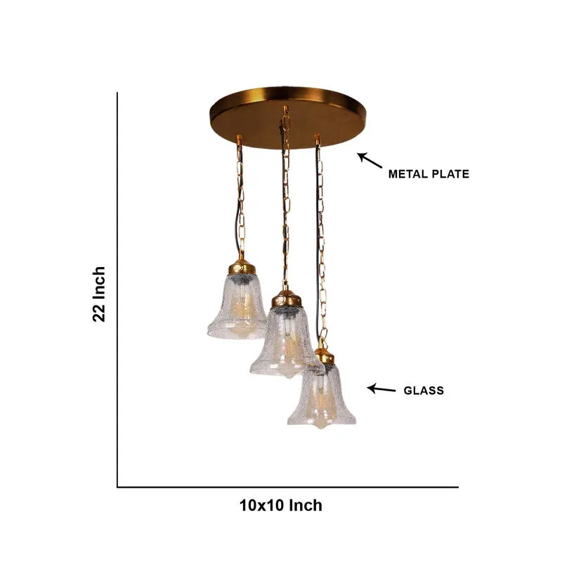 Coloraura Glow Glass Ceiling Lamp - Transparent media 7