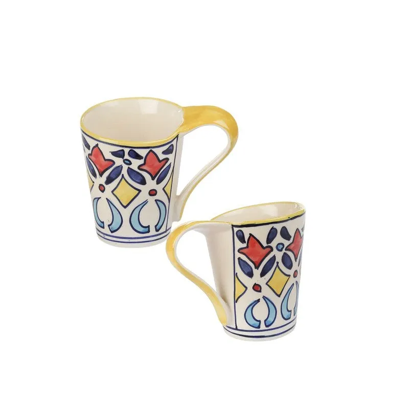 PureElegance Ceramic Tea Cup (150 mL Each) - Set Of Six media 5