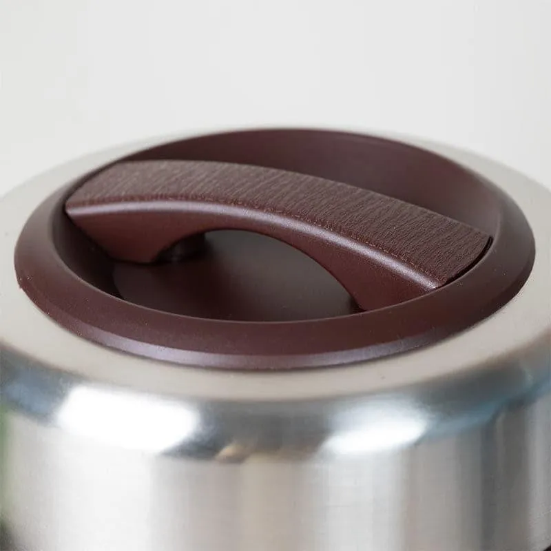 Cassa Insulated Lunch Box (Steel Brown) 2500 ML - Two Piece Set media 6