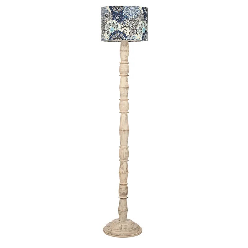 Nocturne Batik Floor Lamp media 4