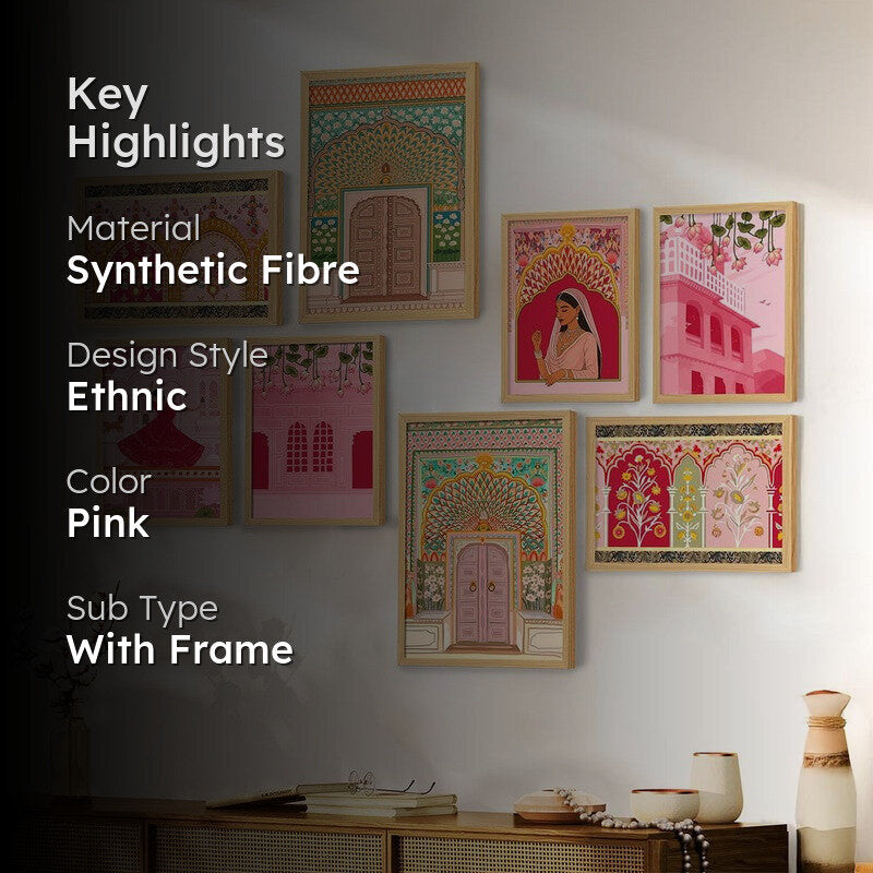 Nritya Walls Wall Art - Set of Eight media 2