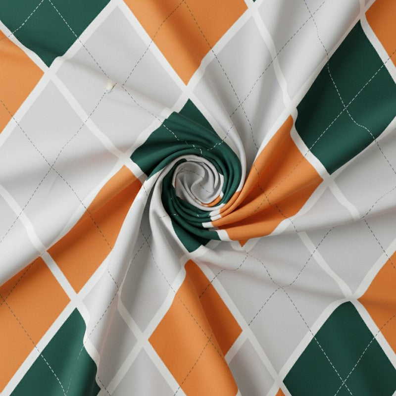 Checkered Microfiber Bedsheet - 125 GSM media 5
