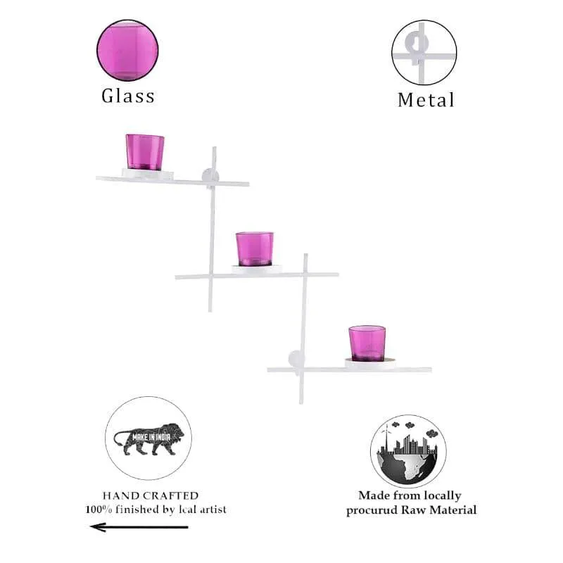 Terra Luminaire Votive Trio (Pink) - Set Of Two media 5