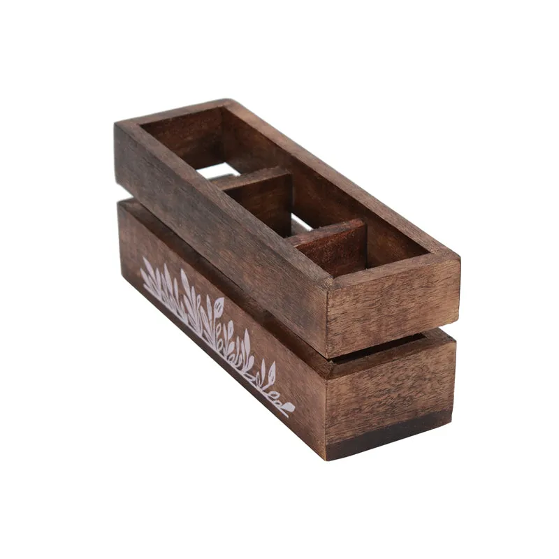 Nara Wooden Cutlery Holder media 4