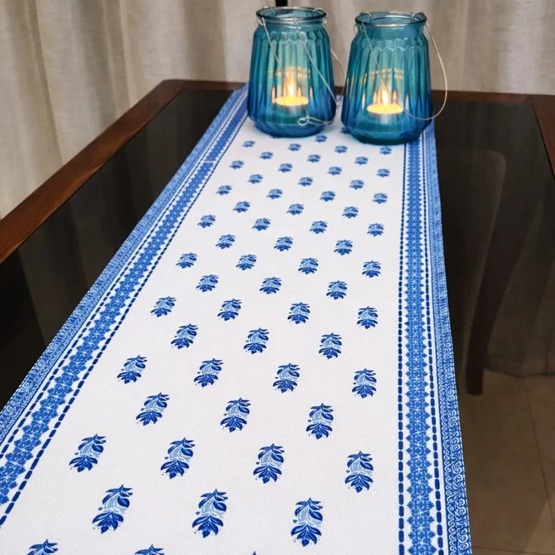 Nile Delta Poly Canvas Table Runner media 5