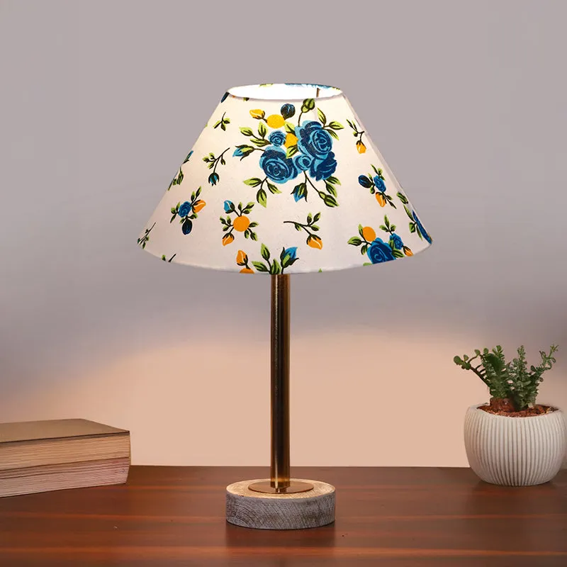 Aevra Cone Rodin Wooden Table Lamp - Multicolor media 2