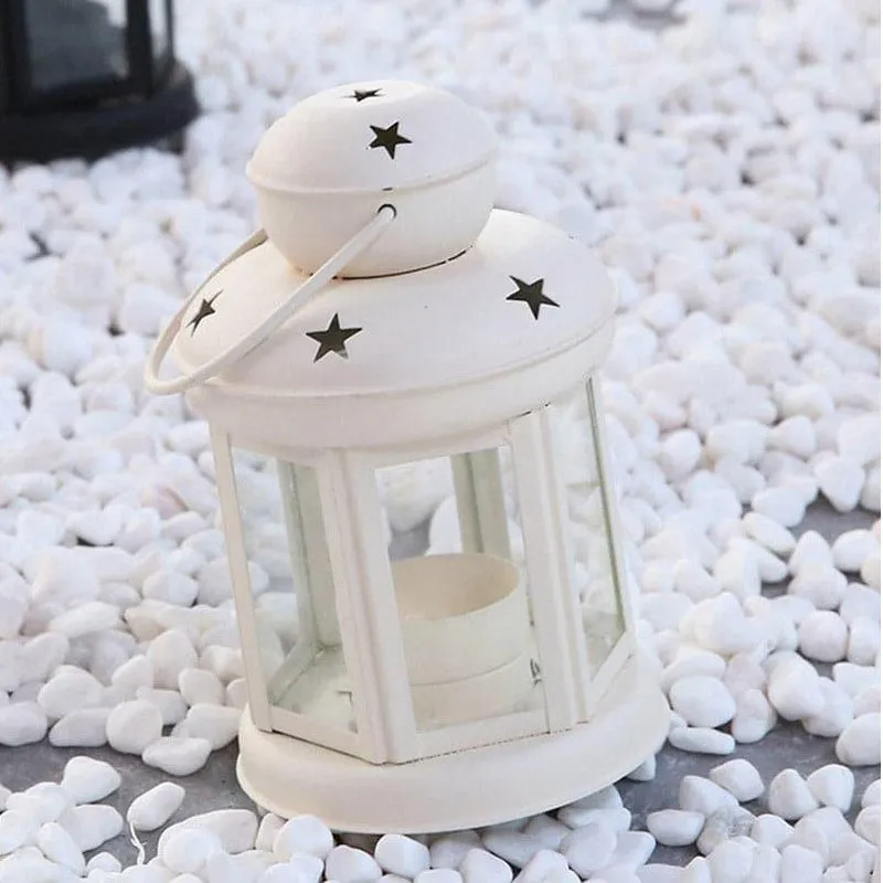 Lantern Lore Tealight Candle Holder - White media 3