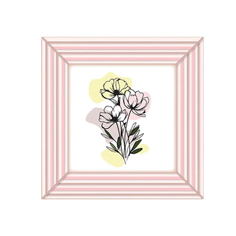 Blushing Buds Wall Art media 3