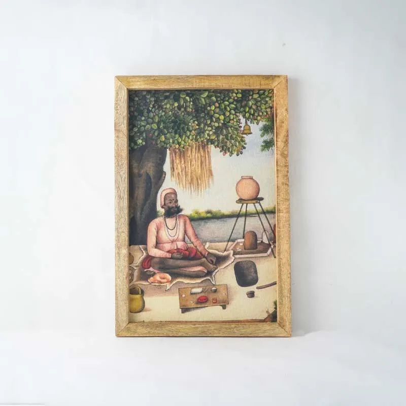 Sannyasi Canvas Painting media 4