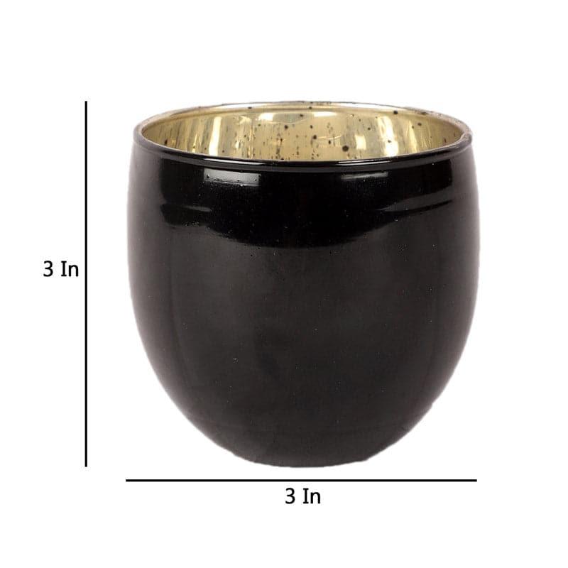 Secura Tealight Candle Holder (Black) - Set Of Four media 4