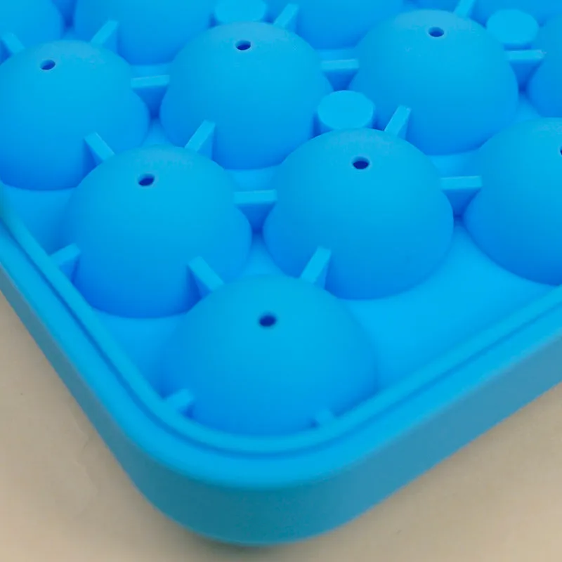 Geometric Silicone 25-Cube Ice Mould - Blue media 3