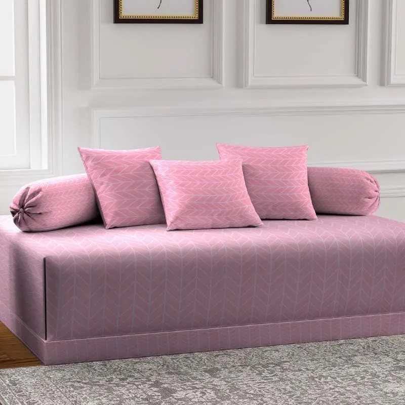 Holly Jolly Diwan Set - Pink media 1