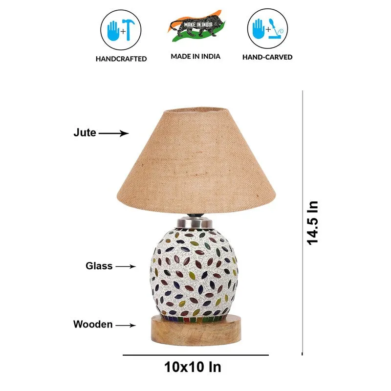 Velorae Wooden Table Lamp - Multicolor media 9