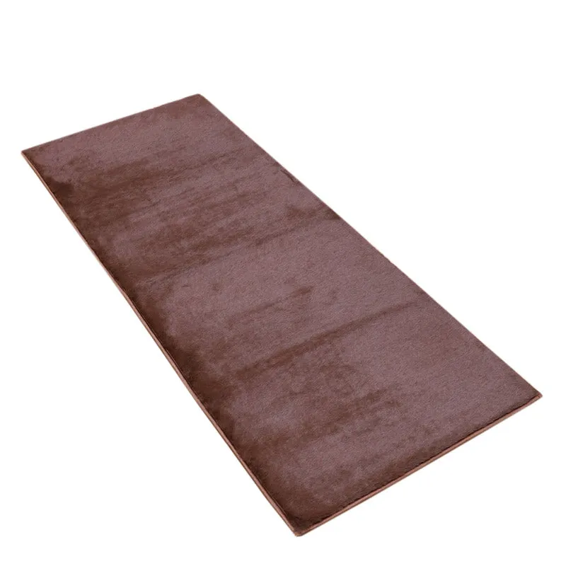 Ileva Anti Skid Runner Rug - Brown media 3