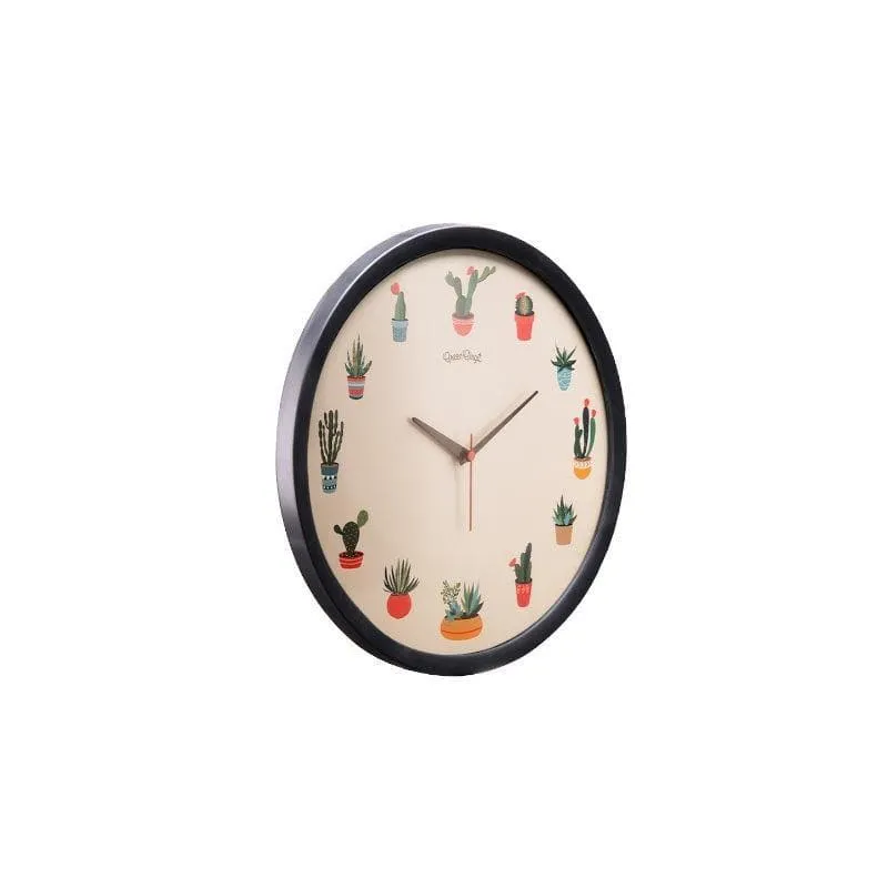 Succulents Overall Wall Clock media 4