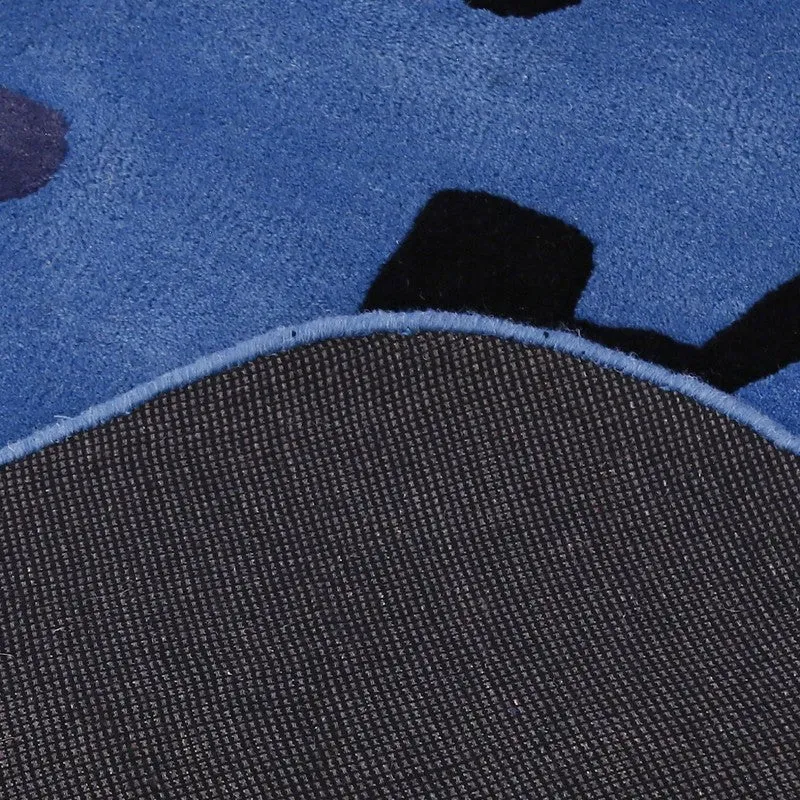 Meow Wool Carpet - Blue media 5
