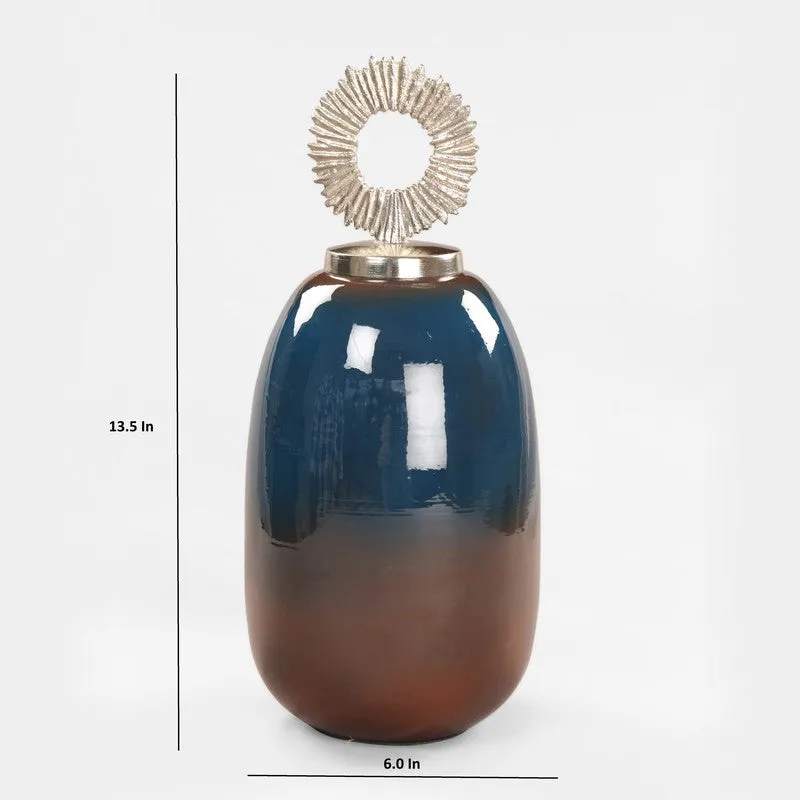 Ringspire Metal Showpiece - Blue - 5