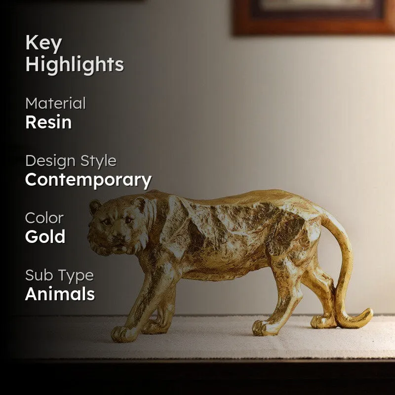 Niro Polyresin Tiger Showpiece media 2