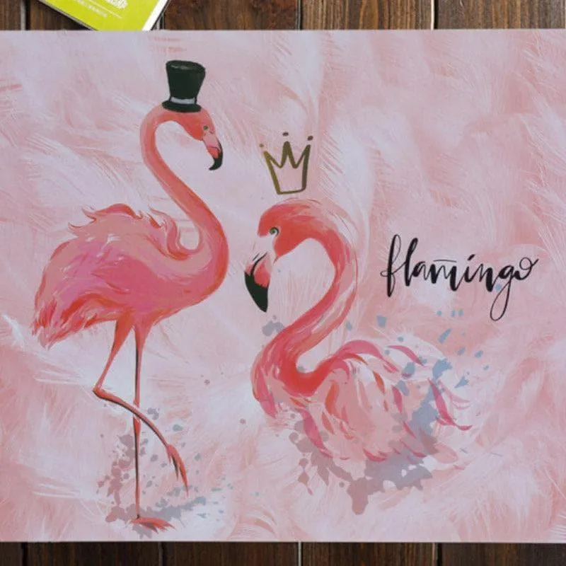Flamingo Wedding Placemat - Set Of Six media 4