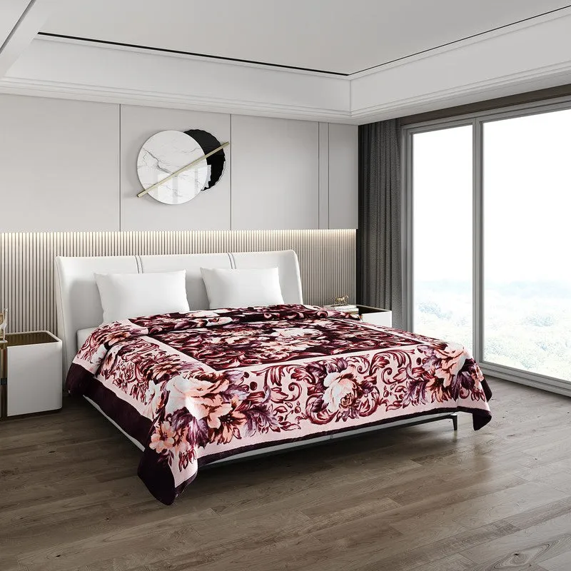 Monte Carlo Velvet Blossom Blanket - 1000 GSM media 1